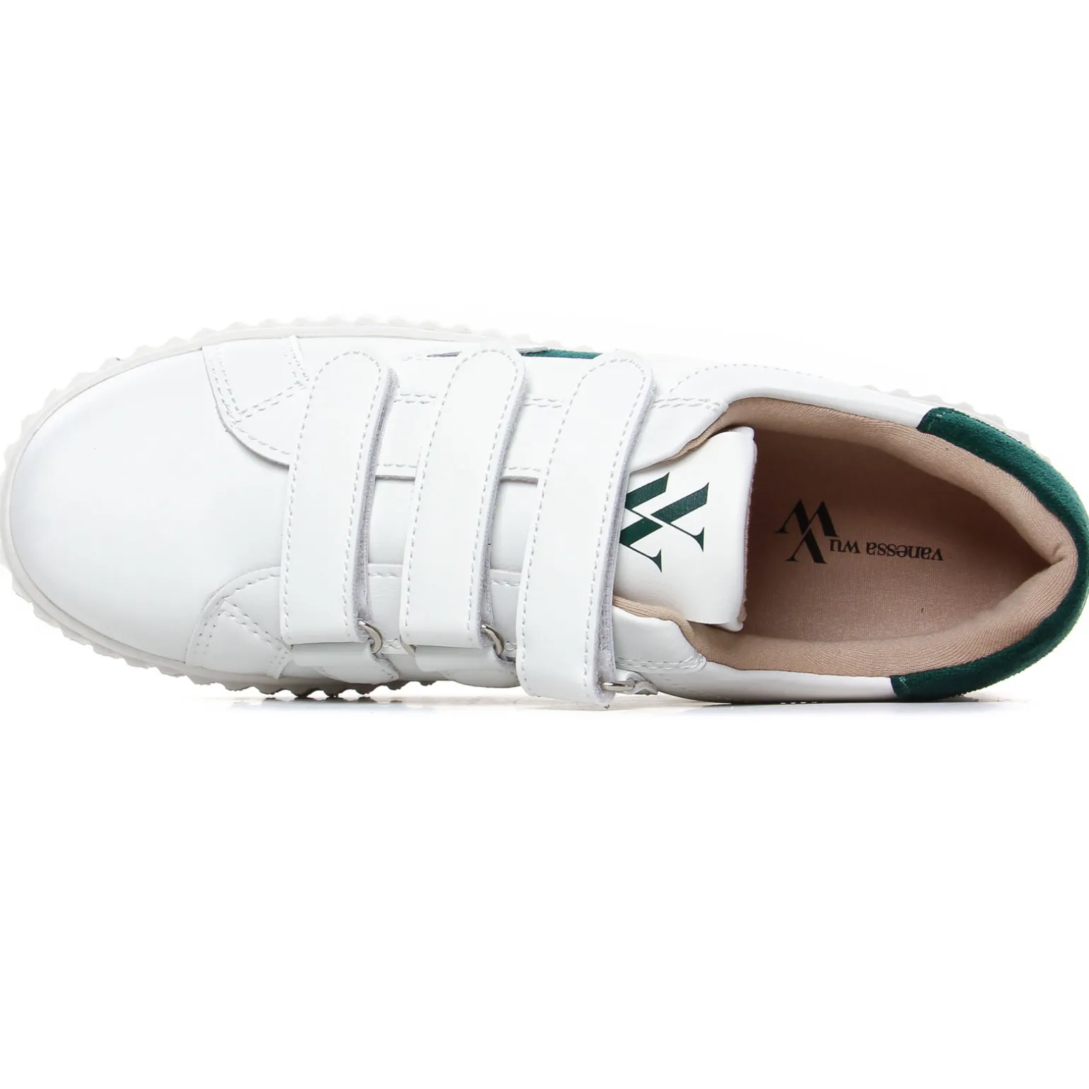 Baskets Mode Vanessa Wu Vicky Bk2553 Vert