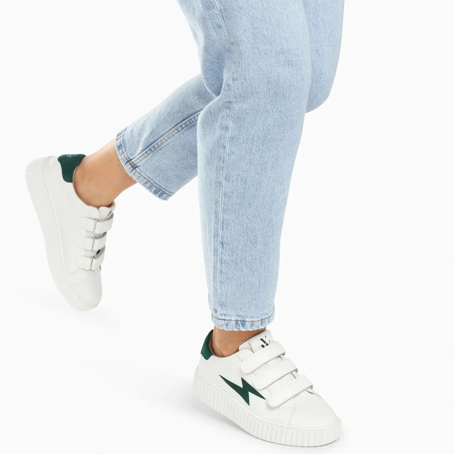 Baskets Mode Vanessa Wu Vicky Bk2553 Vert