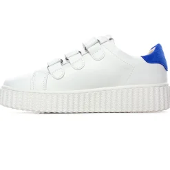 Baskets Mode Vanessa Wu Vicky Bleu Electrique