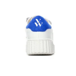 Baskets Mode Vanessa Wu Vicky Bleu Electrique