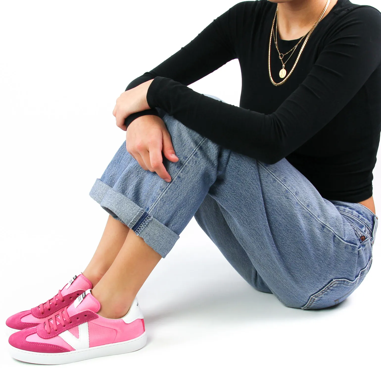 Baskets Mode Victoria 1126193 Fuchia