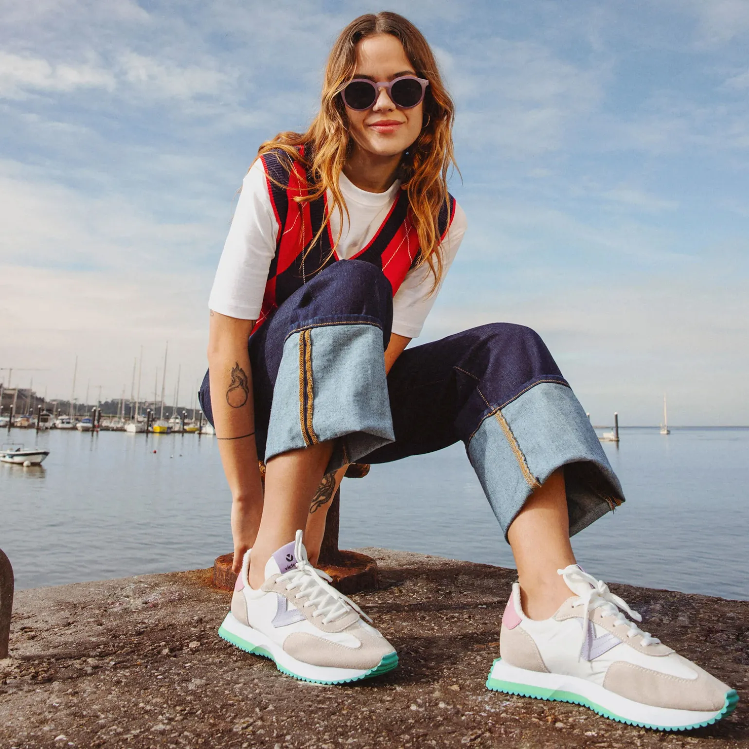 Baskets Mode Victoria 1134106 Gris