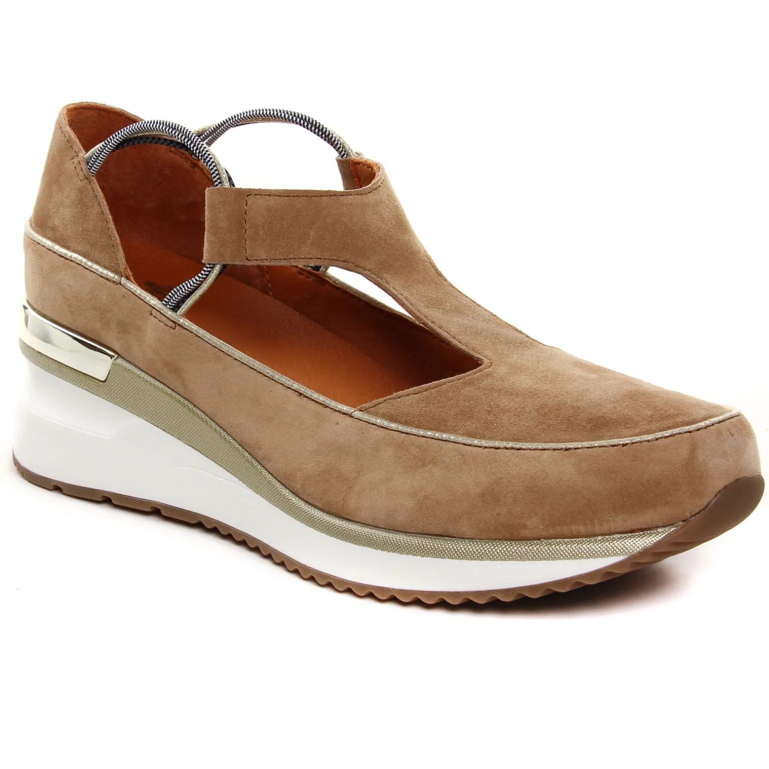 Baskets Plateforme Mamzelle Vasas Biscuit