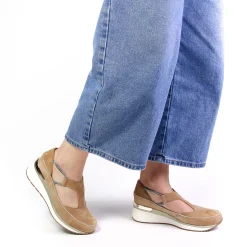 Baskets Plateforme Mamzelle Vasas Biscuit