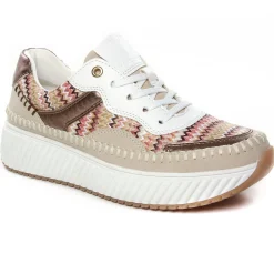 Baskets Plateforme Marco Tozzi 23733 Cream Comb