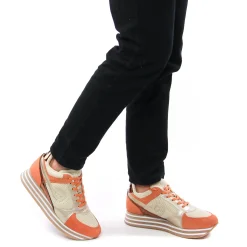 Baskets Plateforme No Name Parko Jogger W Gold