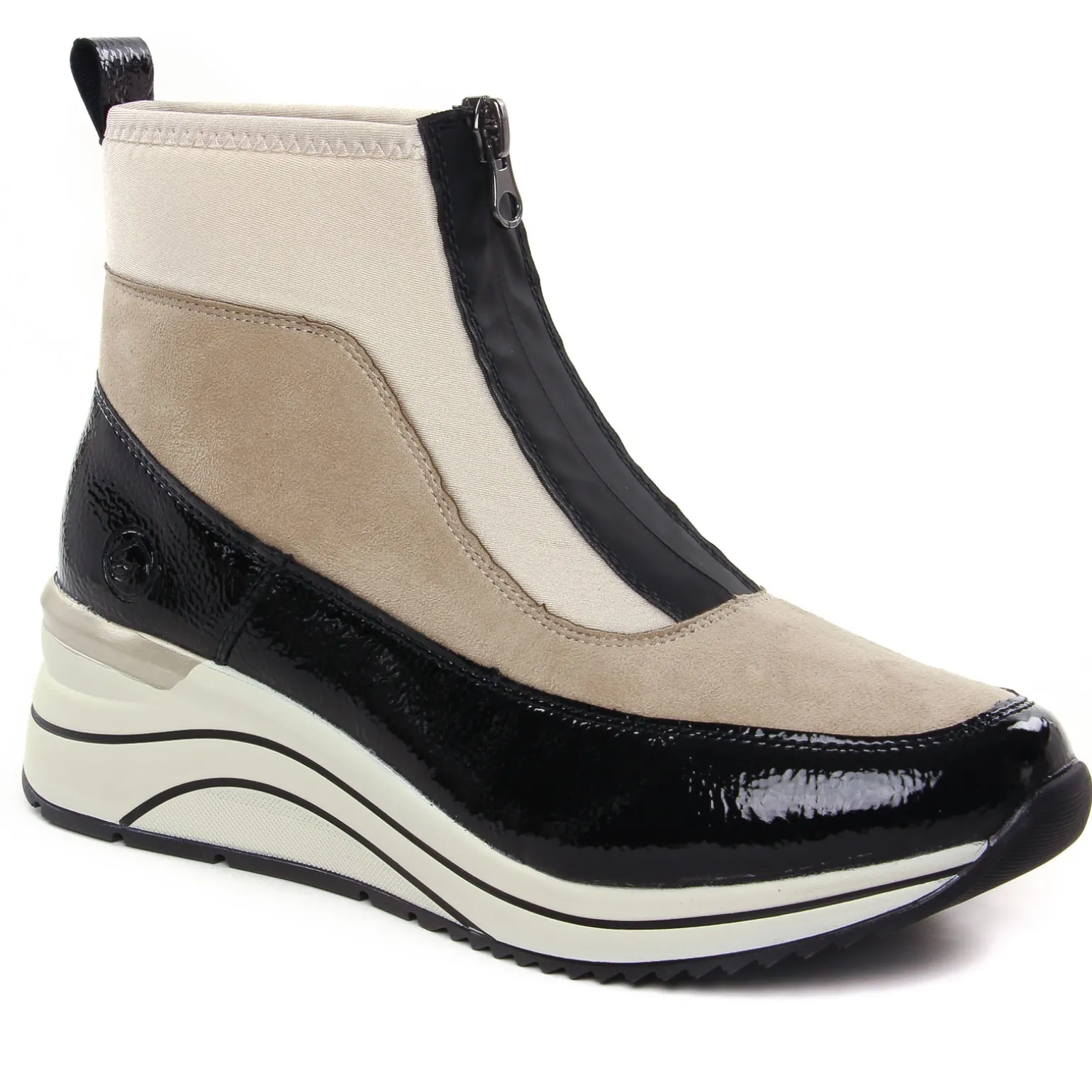 Baskets Plateforme Remonte D0T71-60 Creme