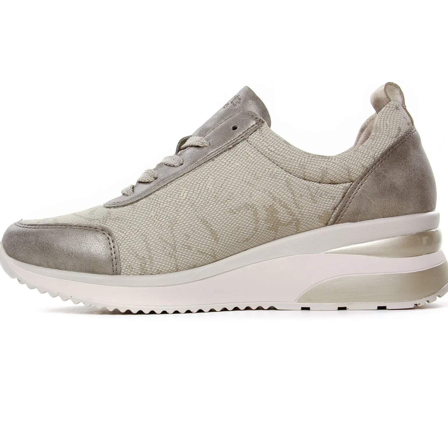 Baskets Plateforme Remonte D2401-61 Perle