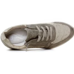 Baskets Plateforme Remonte D2401-61 Perle