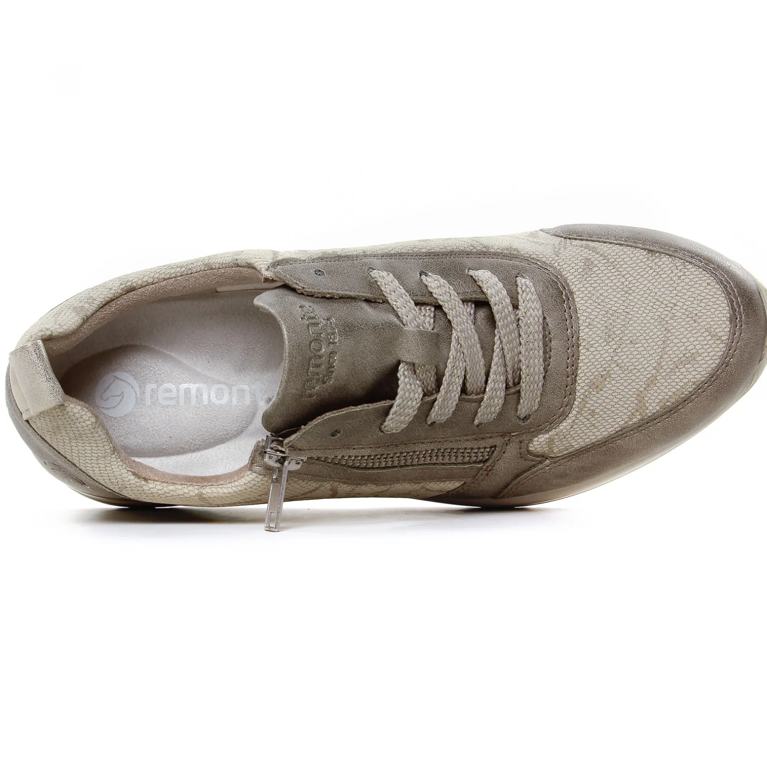 Baskets Plateforme Remonte D2401-61 Perle