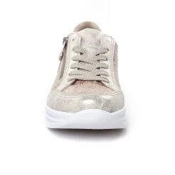 Baskets Plateforme Rieker N8103-60 Beige Multi