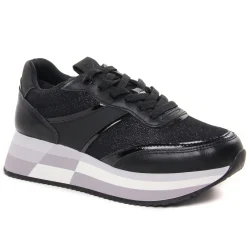 Baskets Plateforme Tamaris 23751 Black Glam