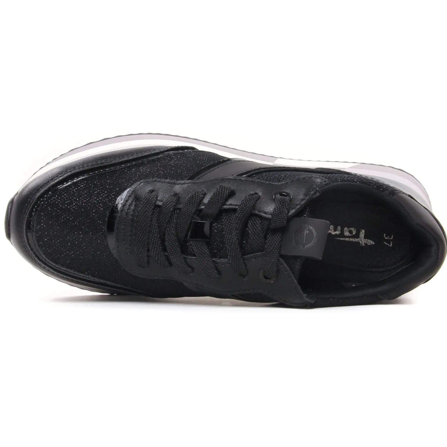 Baskets Plateforme Tamaris 23751 Black Glam