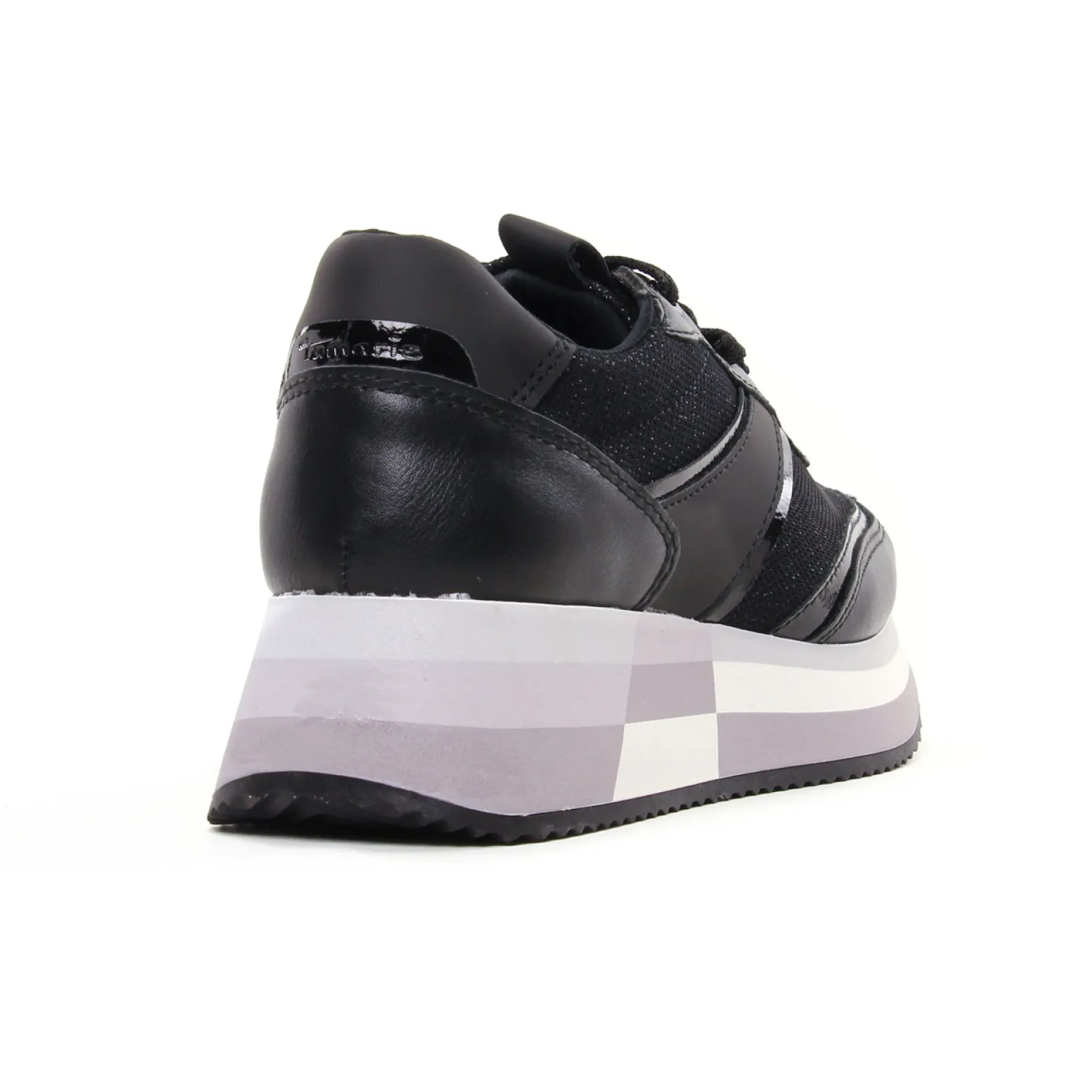 Baskets Plateforme Tamaris 23751 Black Glam