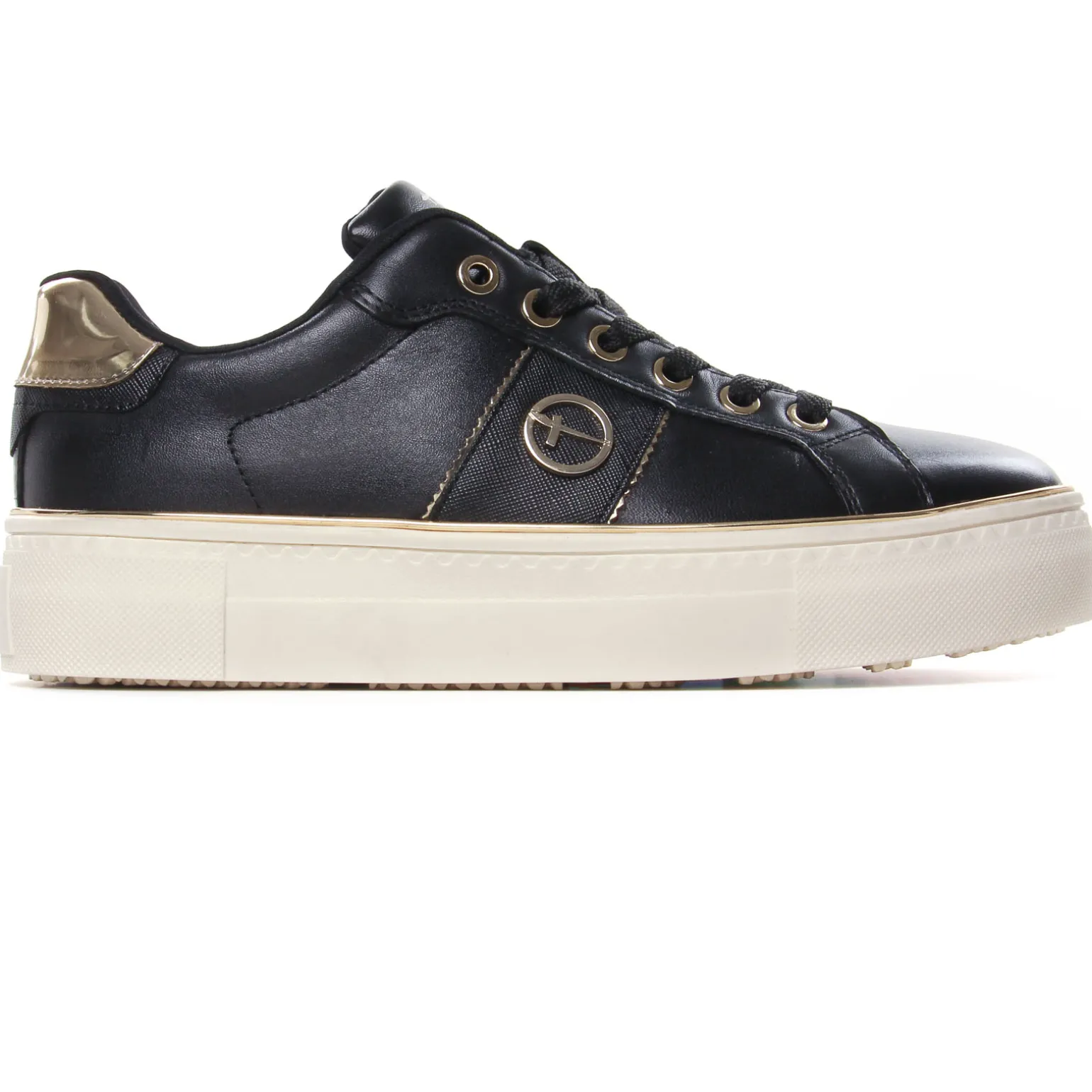 Baskets Plateforme Tamaris 23724 Black Gold