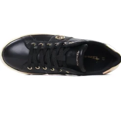 Baskets Plateforme Tamaris 23724 Black Gold