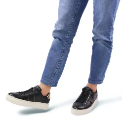 Baskets Plateforme Tamaris 23724 Black Gold