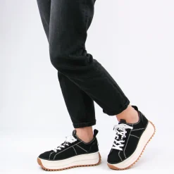 Baskets Plateforme Tamaris 23731 Black