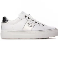 Baskets Plateforme Tamaris 23724 White Silver