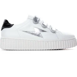 Baskets Plateforme Vanessa Wu Marilou Bk2387 Argent