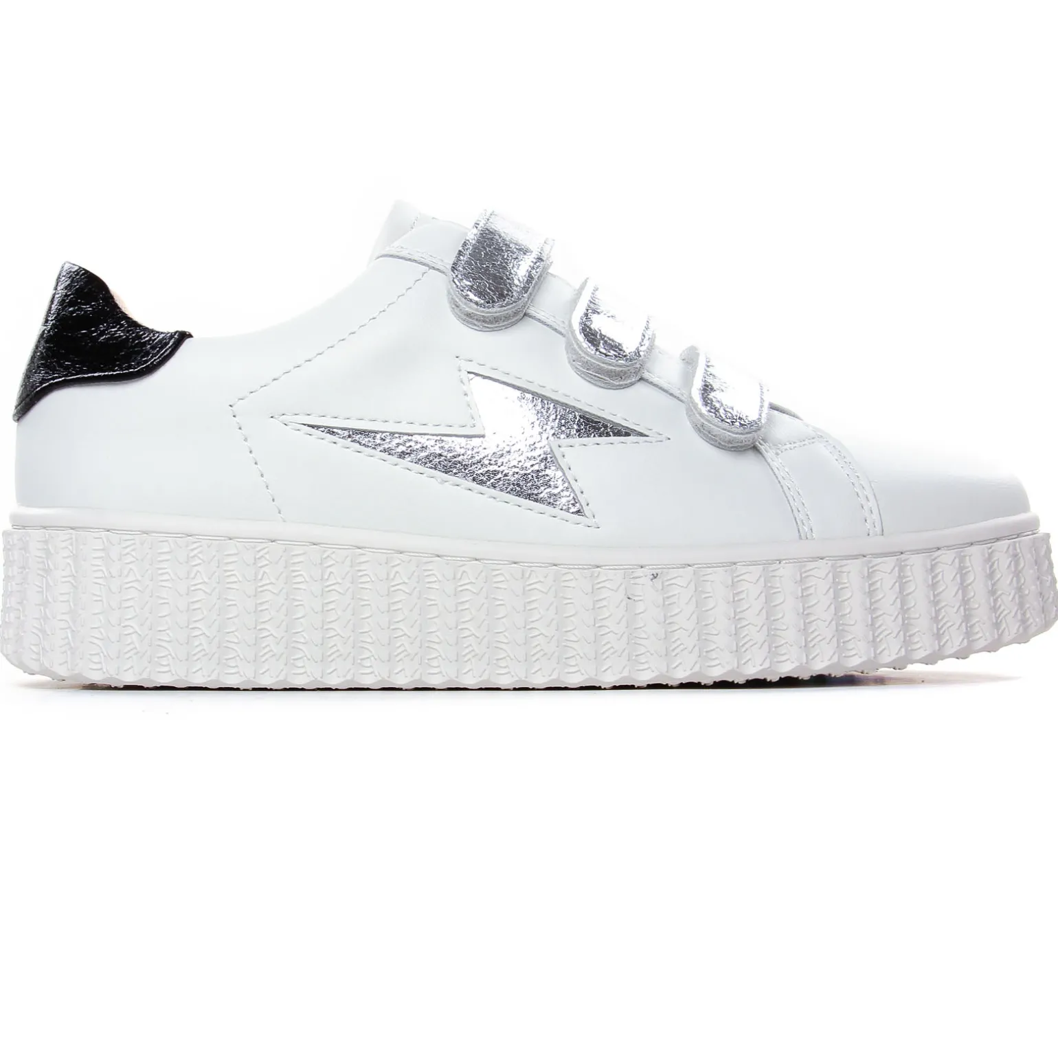 Baskets Plateforme Vanessa Wu Marilou Bk2387 Argent