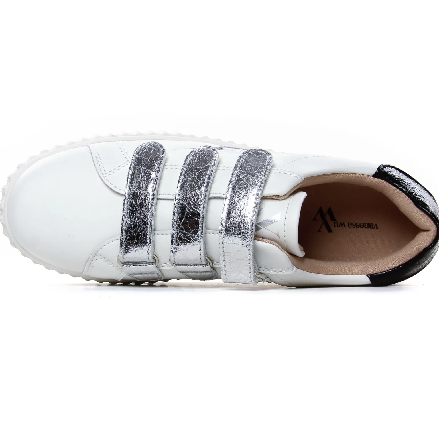 Baskets Plateforme Vanessa Wu Marilou Bk2387 Argent