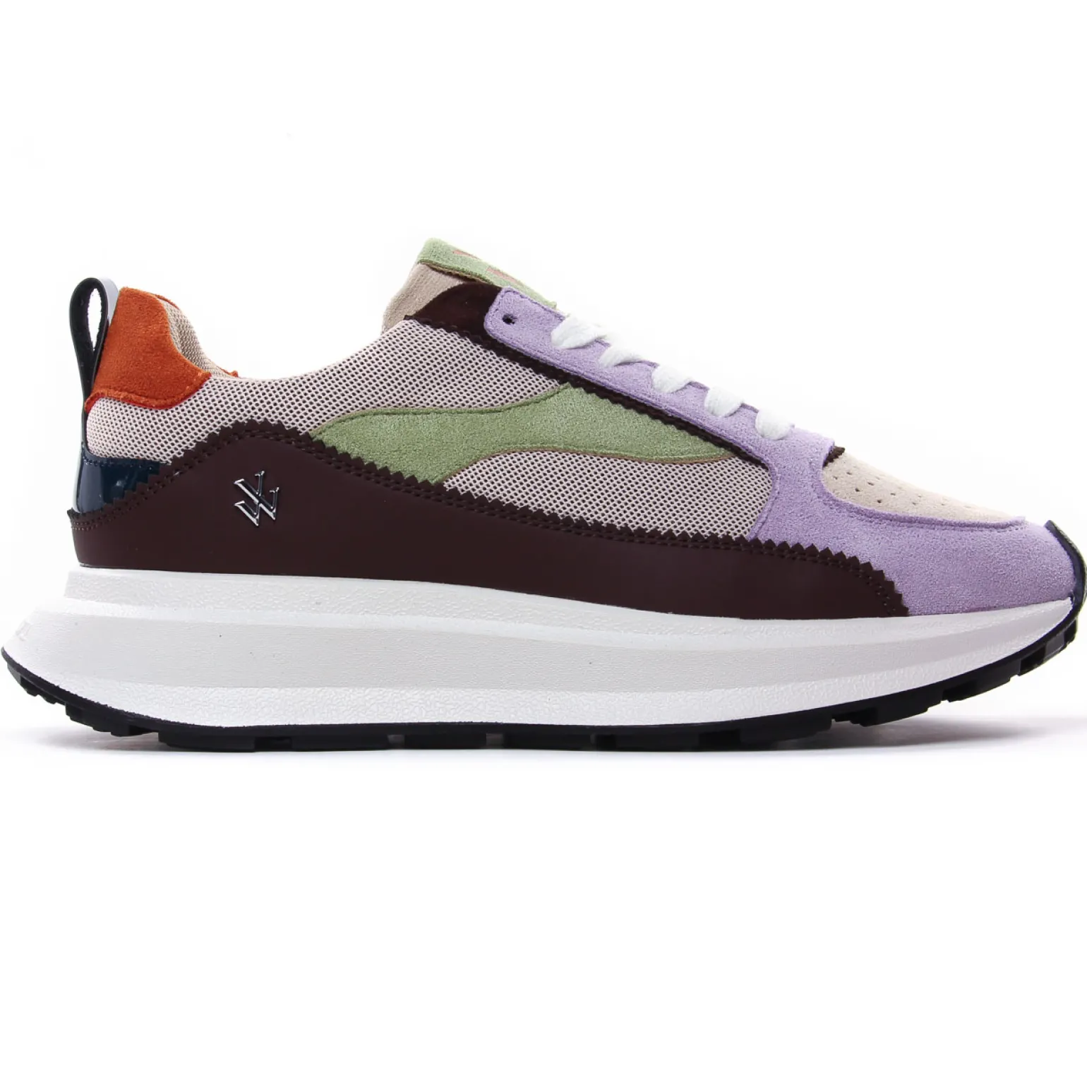 Baskets Plateforme Vanessa Wu Emma Bk2528 Lilas