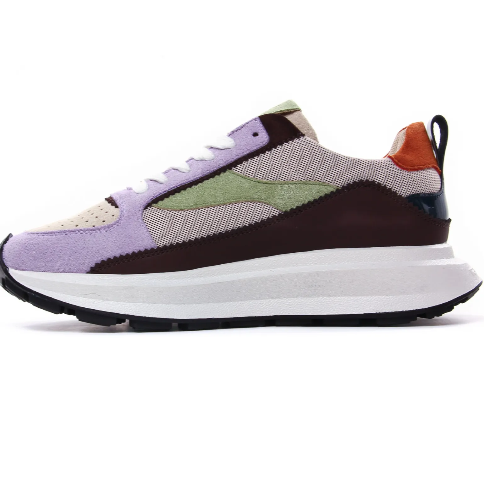 Baskets Plateforme Vanessa Wu Emma Bk2528 Lilas