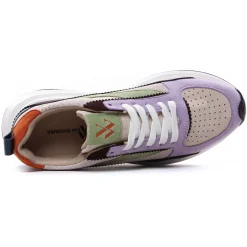 Baskets Plateforme Vanessa Wu Emma Bk2528 Lilas