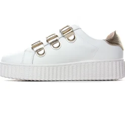 Baskets Plateforme Vanessa Wu Marilou Bk2387 Or