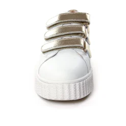 Baskets Plateforme Vanessa Wu Marilou Bk2387 Or