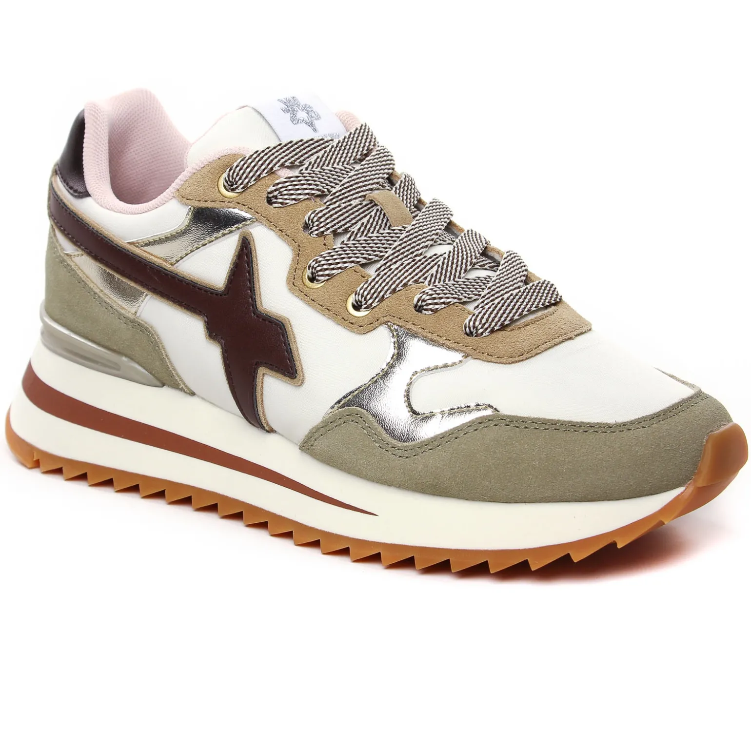 Baskets Plateforme W6Yz Yak-W 1B47 Stone Dark