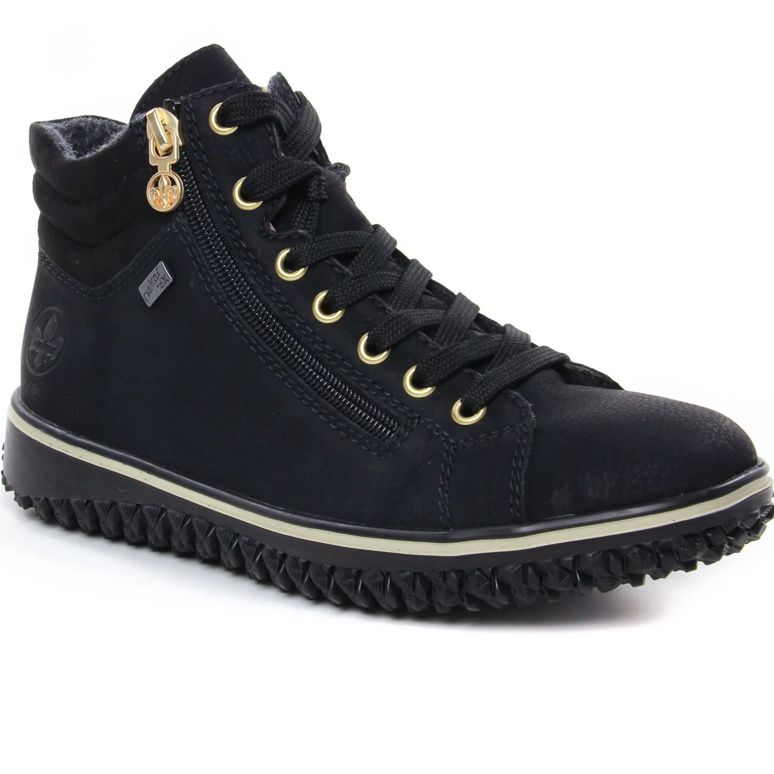 Boots Confort Rieker Z4263-00 Noir