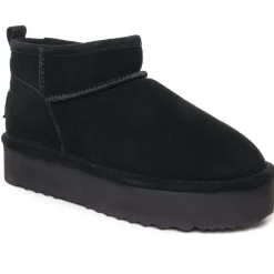 Boots Fourrées Natural World Glen 7309M Noir