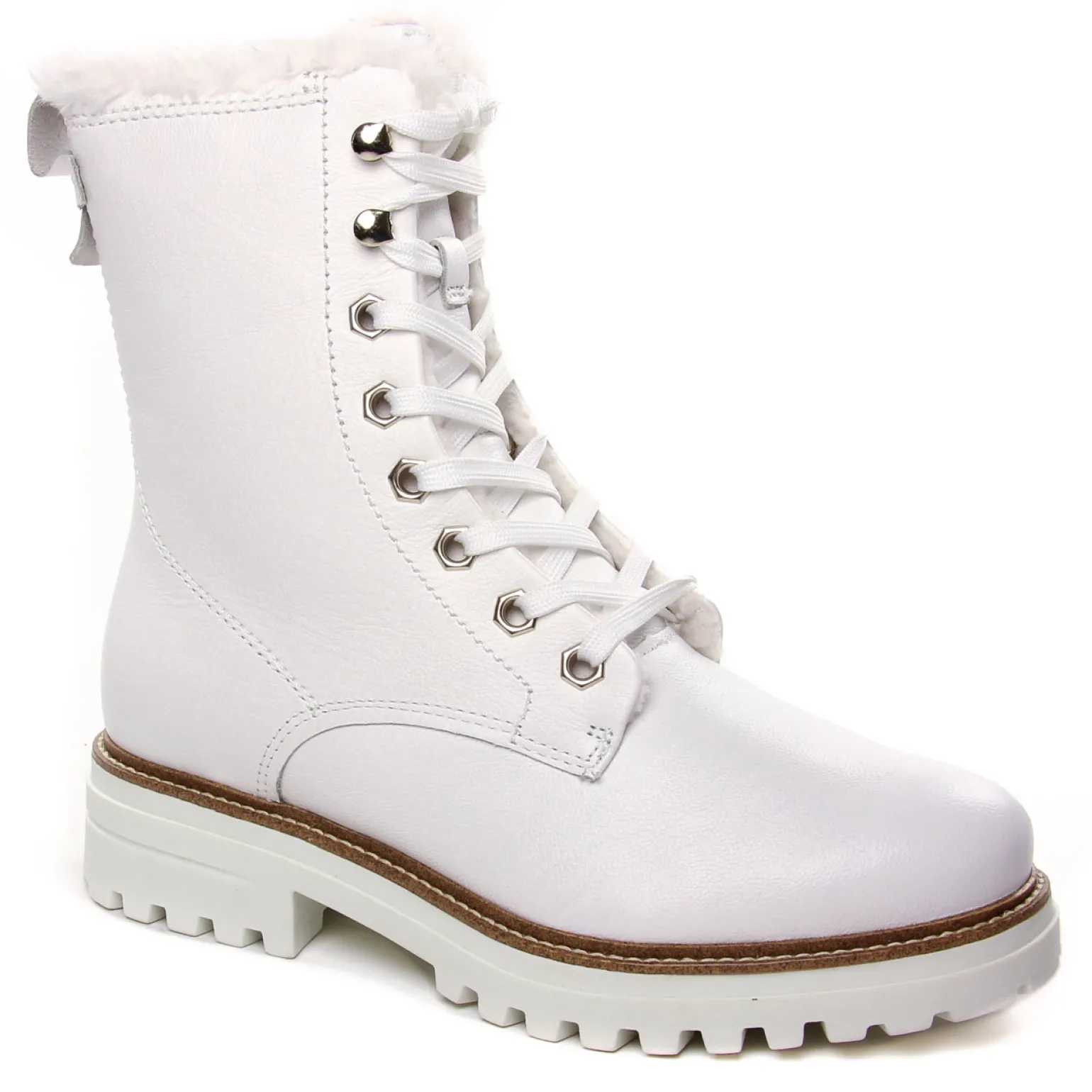 Boots Fourrées Tamaris 26893 Offwhite