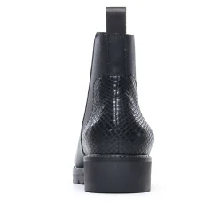 Boots Élastiquées Scarlatine Co99504Ab Noir Noir