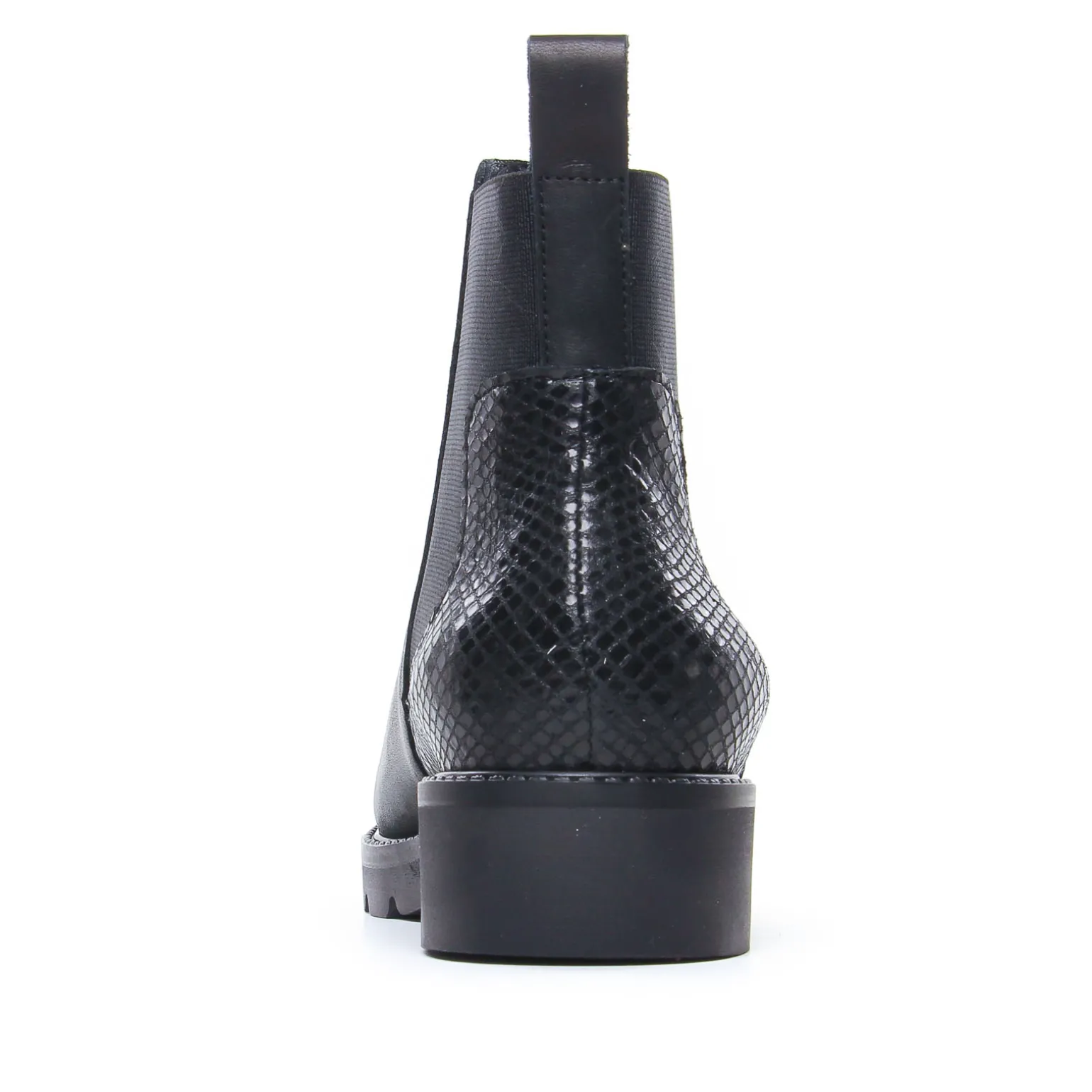 Boots Élastiquées Scarlatine Co99504Ab Noir Noir