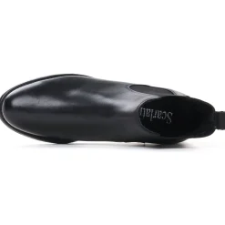 Boots Élastiquées Scarlatine Co77545 B Noir Lisse