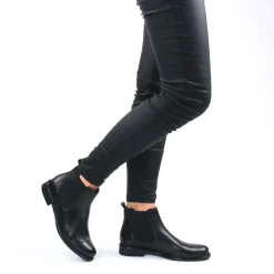 Boots Élastiquées Scarlatine Co77545 B Noir Lisse