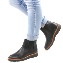 Boots Élastiquées Scarlatine 99175 Noir