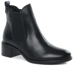 Boots Élastiquées Scarlatine Co99120 Ba Noir Noir Lisse