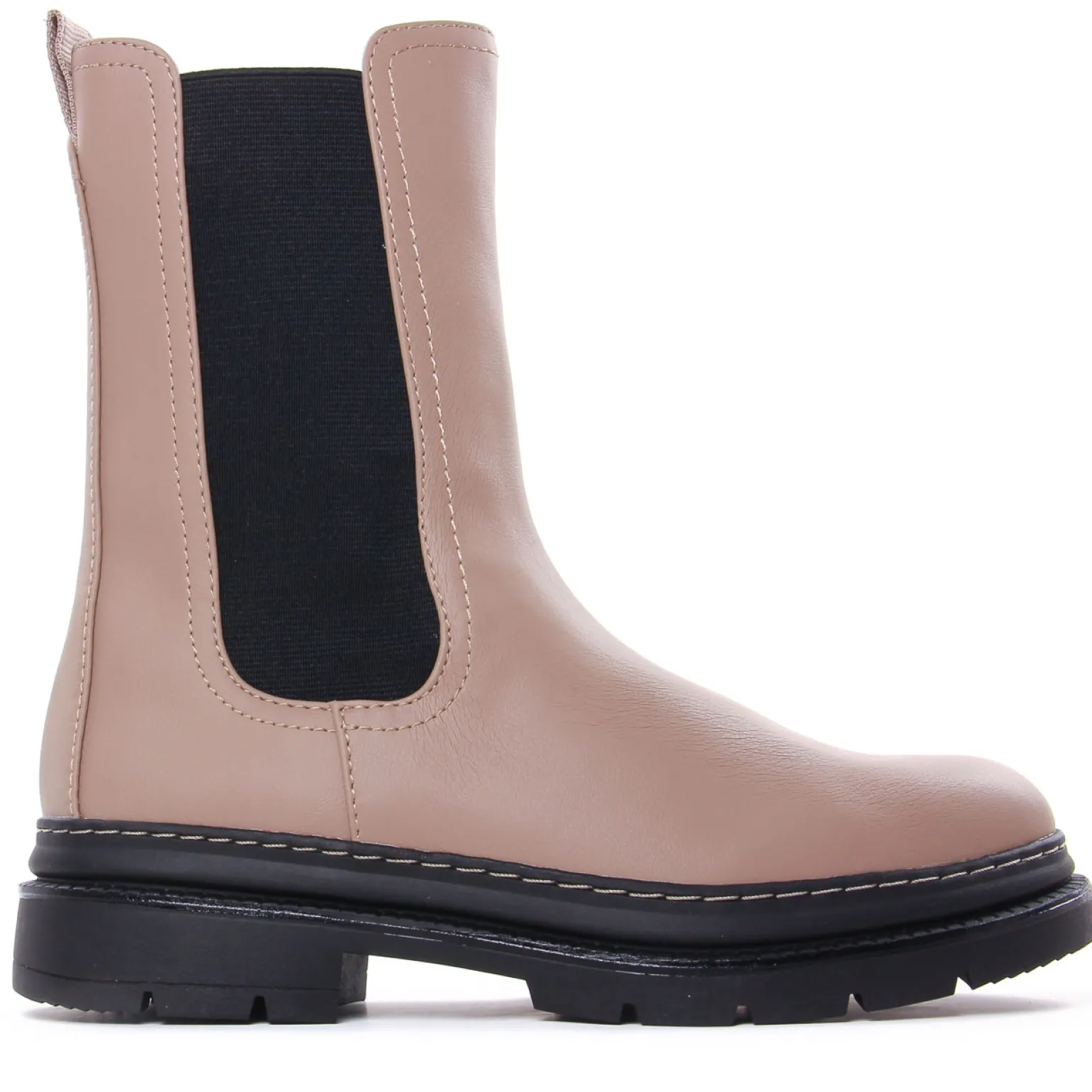 Boots Élastiquées Tamaris 25452 Taupe Black