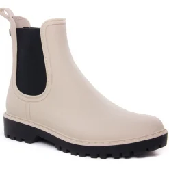 Boots Élastiquées Tamaris 25359 Ivory Black