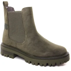 Boots Élastiquées Tamaris 25418 Olive