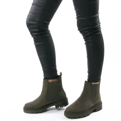 Boots Élastiquées Tamaris 25418 Olive