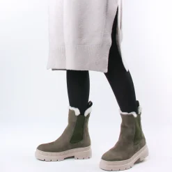 Boots Élastiquées Tamaris 26935 Olive