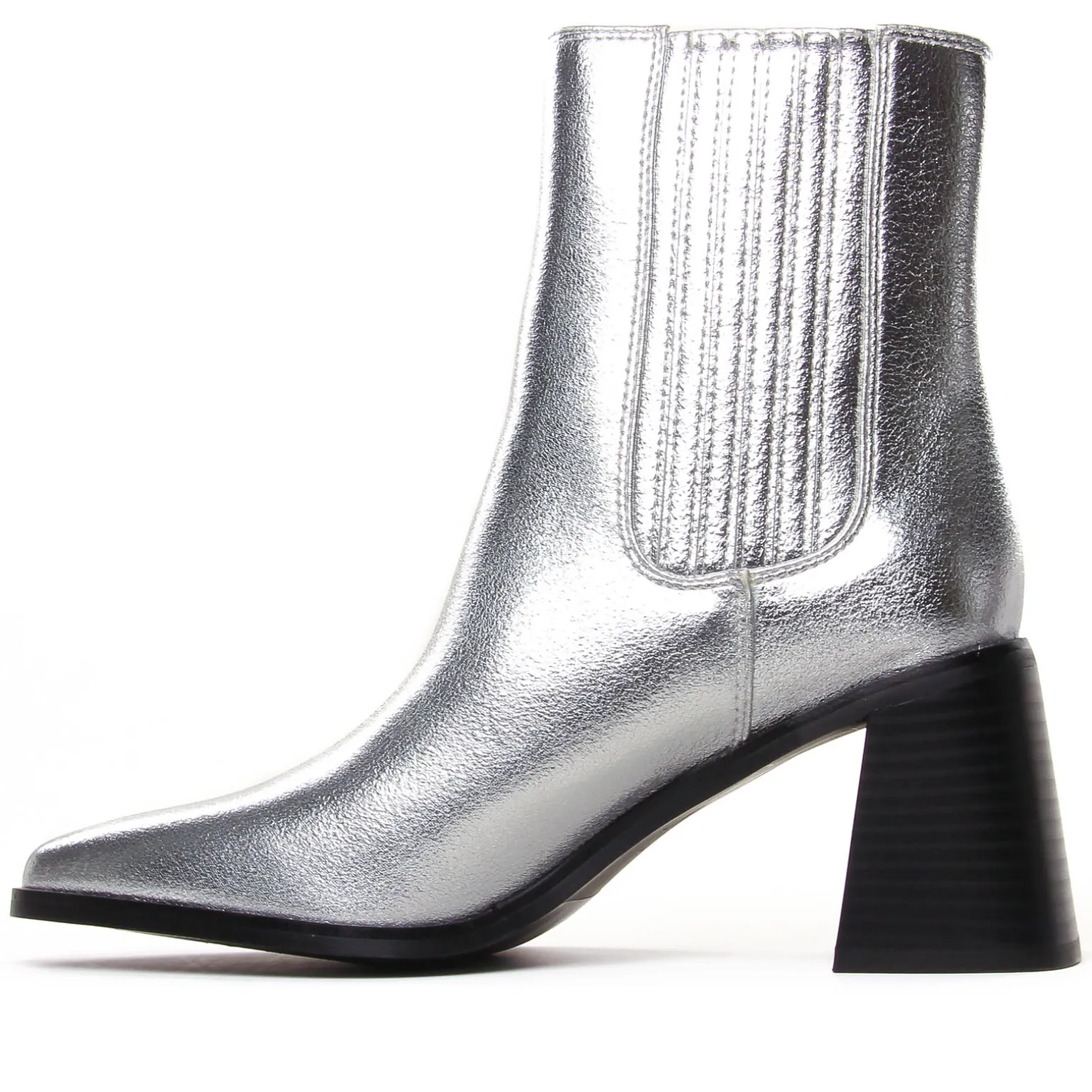 Boots Élastiquées Vanessa Wu Taylor Bt2634 Argent