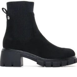 Boots Élastiquées Vanessa Wu Valerie Noir Bt2627