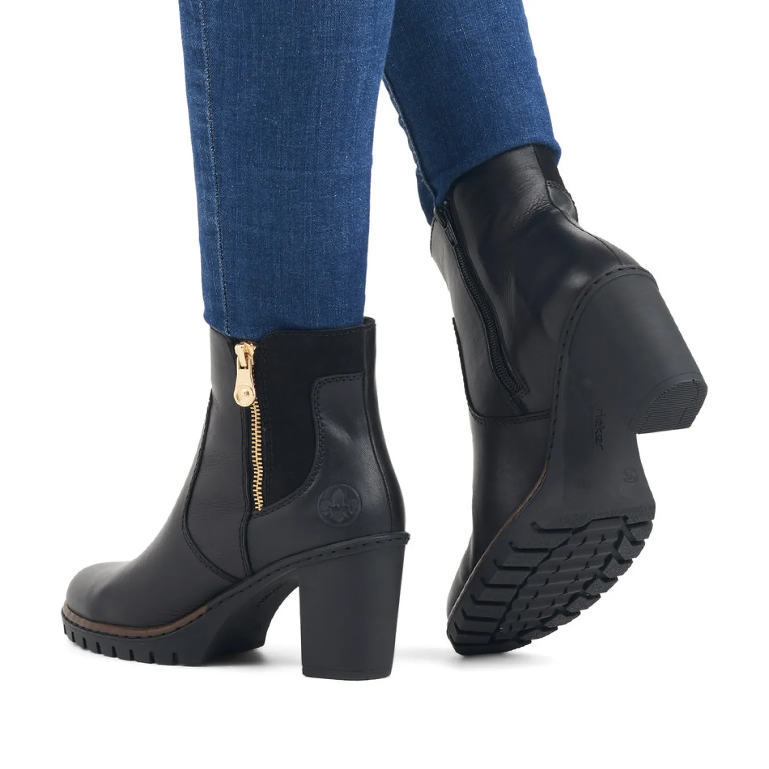 Boots Rieker Y2557-00 Schwarz