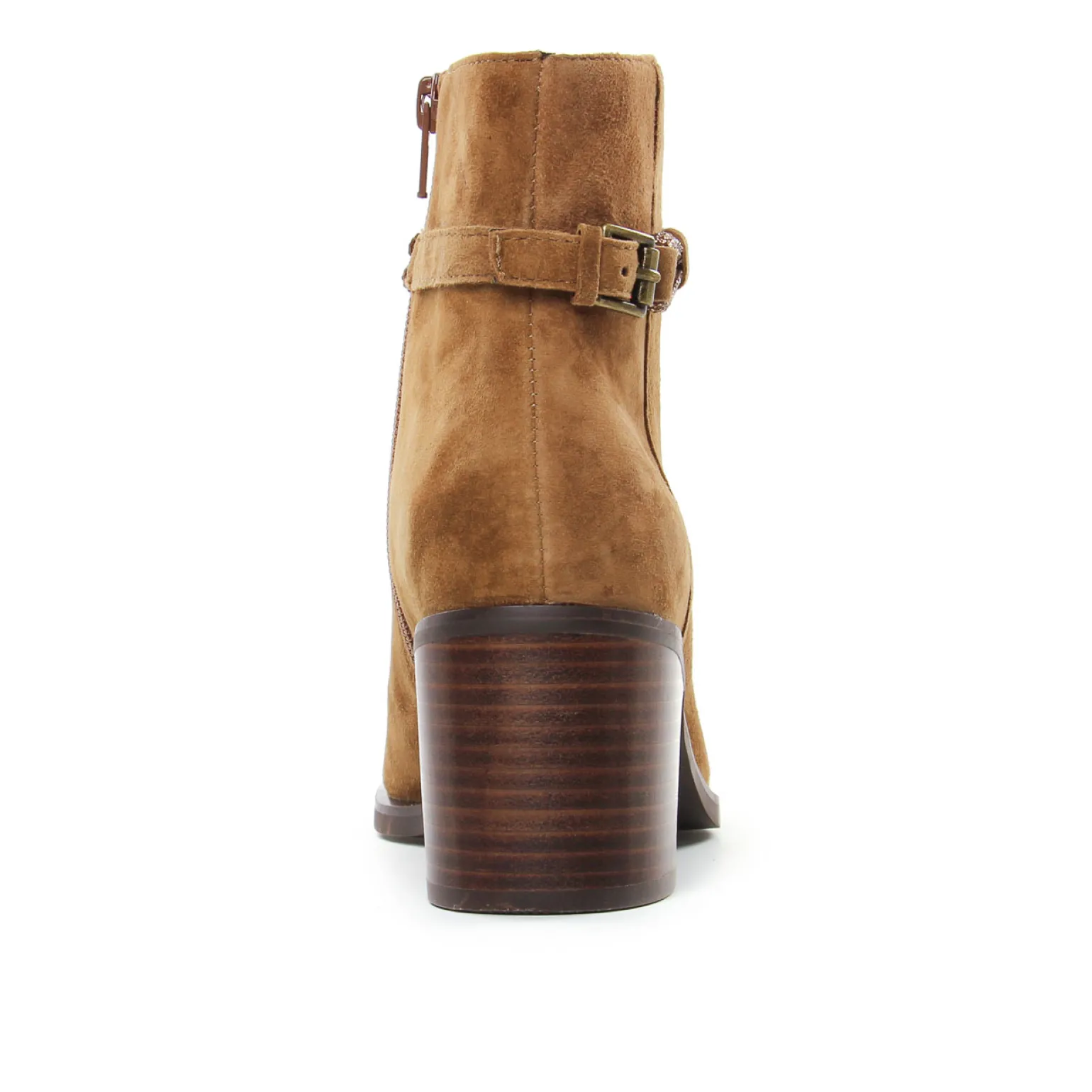 Boots Talon Mamzelle Ovino Velours Camel